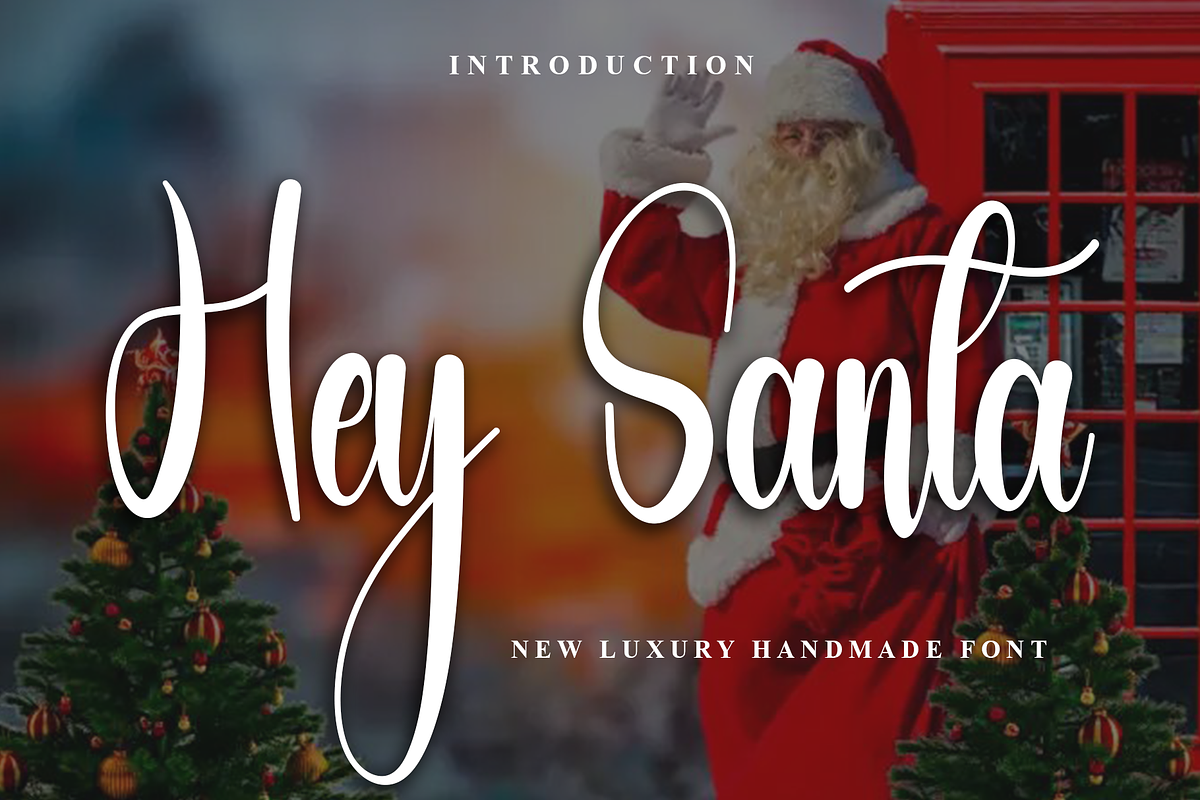 Hey Santa, a Handwritten Font by FreshTypeINK (Photo 1 of 8)