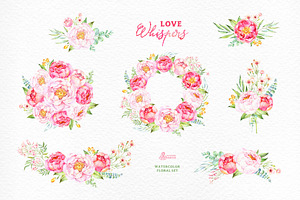 Love Whispers. Floral Collection