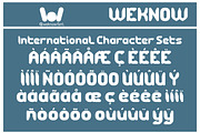 Elevation Font, a Font by weknow (Thumbnail 8 of 8)