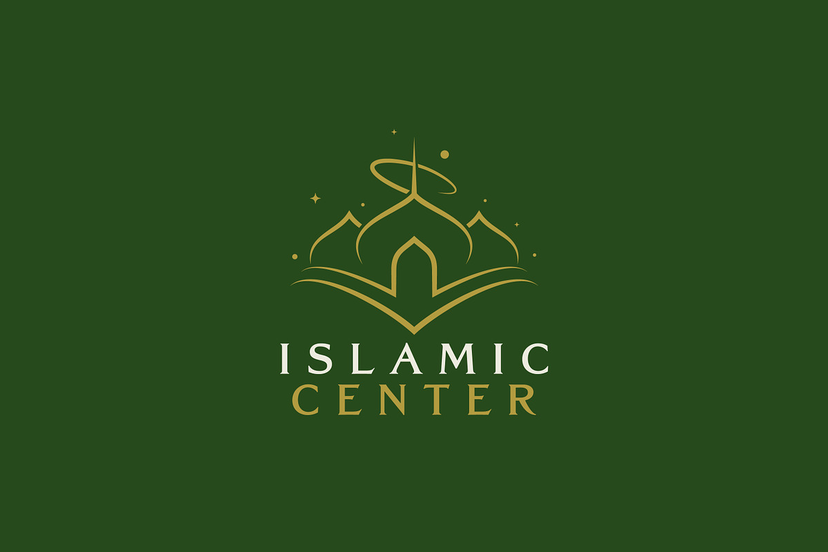 Logo Mosque Islamic Center Education, a Branding & Logo Template by Signatoro (Photo 1 of 3)