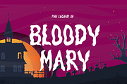Weird Thorny - Spooky Horror Font, a Handwritten Font by Pandeka Studio (Thumbnail 7 of 12)