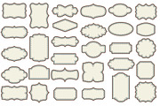 30 color frames in 6 styles - PNG, an Object Graphic by Wild Rose (Thumbnail 3 of 8)
