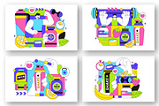 10 Protein Supplements Illustration, a Healthcare Illustration by denayunebgt (Thumbnail 3 of 4)