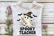 Spooky Teacher Halloween PNG, an Illustration by CraftArtStudio (Thumbnail 3 of 4)