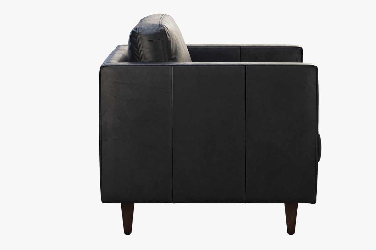 Briar Leather Chair brown and black, a Furniture 3D Model by 3dmitruk (Photo 16 of 24)