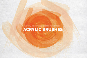 Handmade Acrylic Brush Set