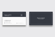 Minimal Business Card, a Business Card Template by Dkgray77 (Thumbnail 1 of 2)