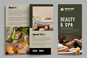Spa Trifold Brochure Template Layout, a Brochure Template by MightyDesign (Thumbnail 2 of 7)