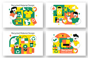10 Recycled Material Design, an Object Illustration by denayunebgt (Thumbnail 3 of 4)