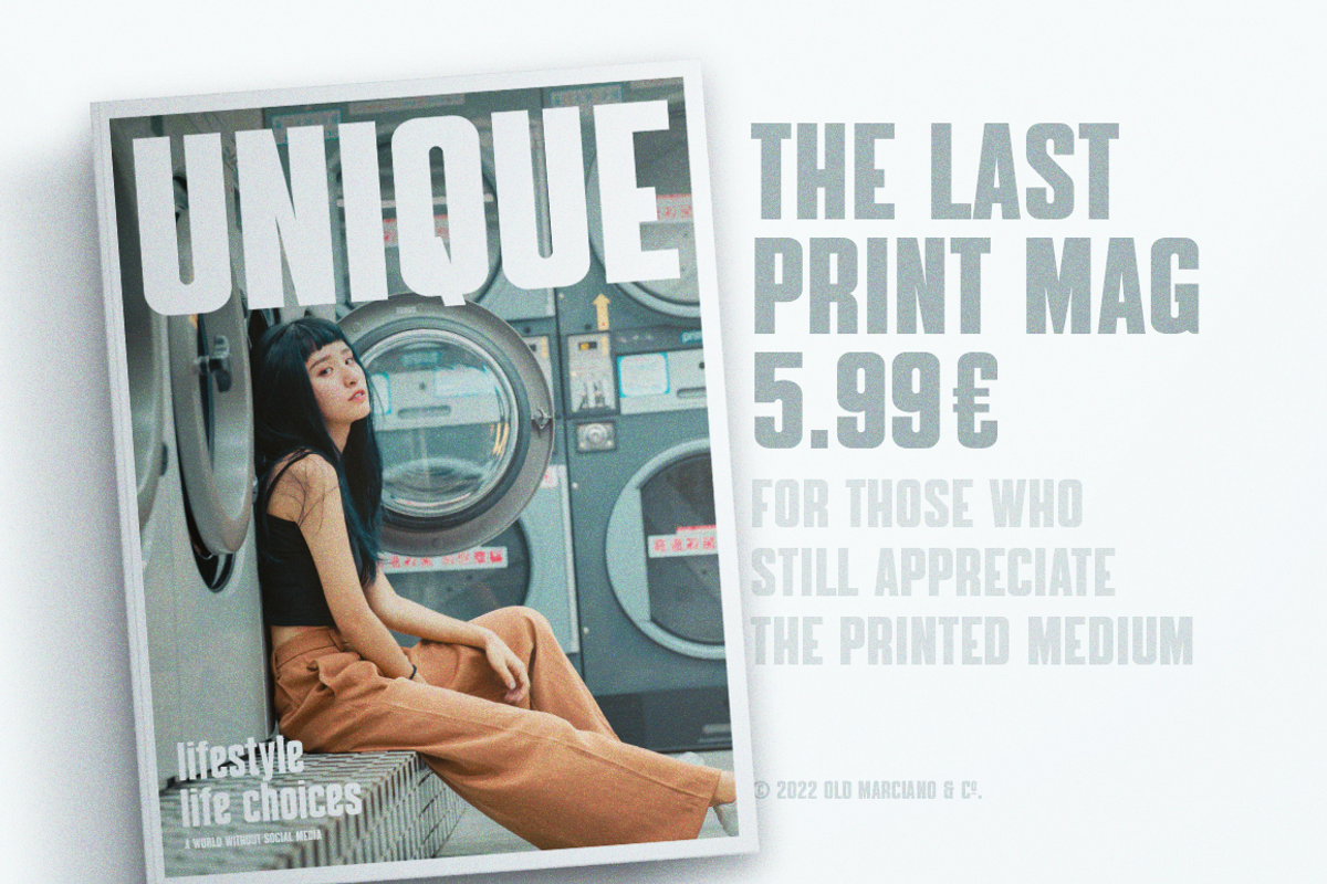 Noticia News Font, a Font by DonMarciano (Photo 3 of 5)