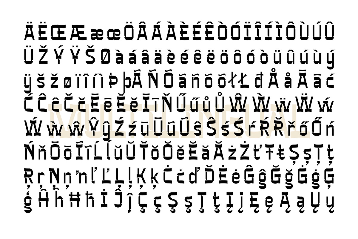 AO Rakuen - Decorative Typeface, a Sans Serif Font by OwunStudio (Photo 7 of 15)