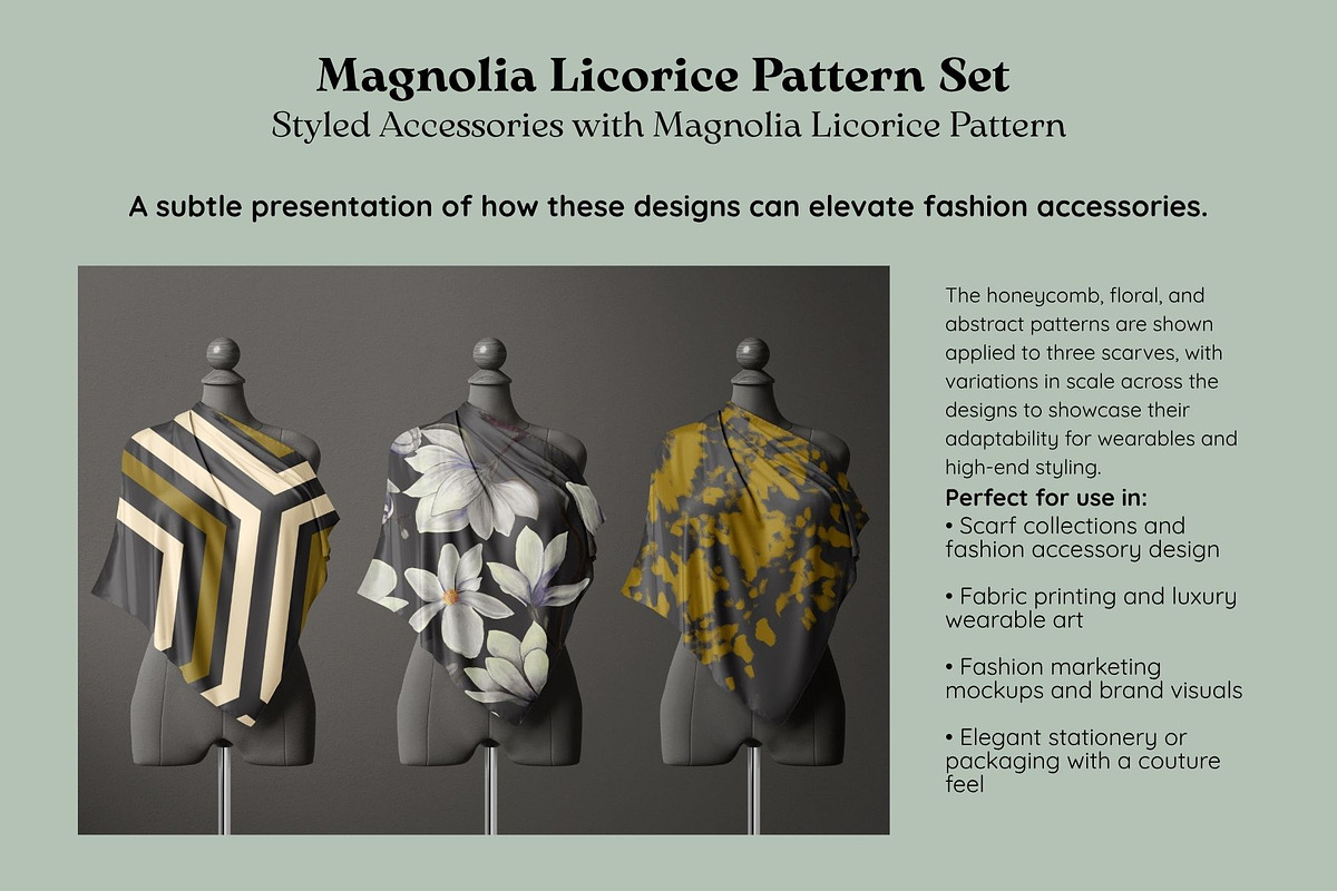 Magnolia Collection, a Decorative Illustration by StudioLapis (Photo 7 of 7)
