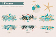 Coastal Christmas Beach Clipart, an Illustration by The Audacious Brush (Thumbnail 4 of 13)