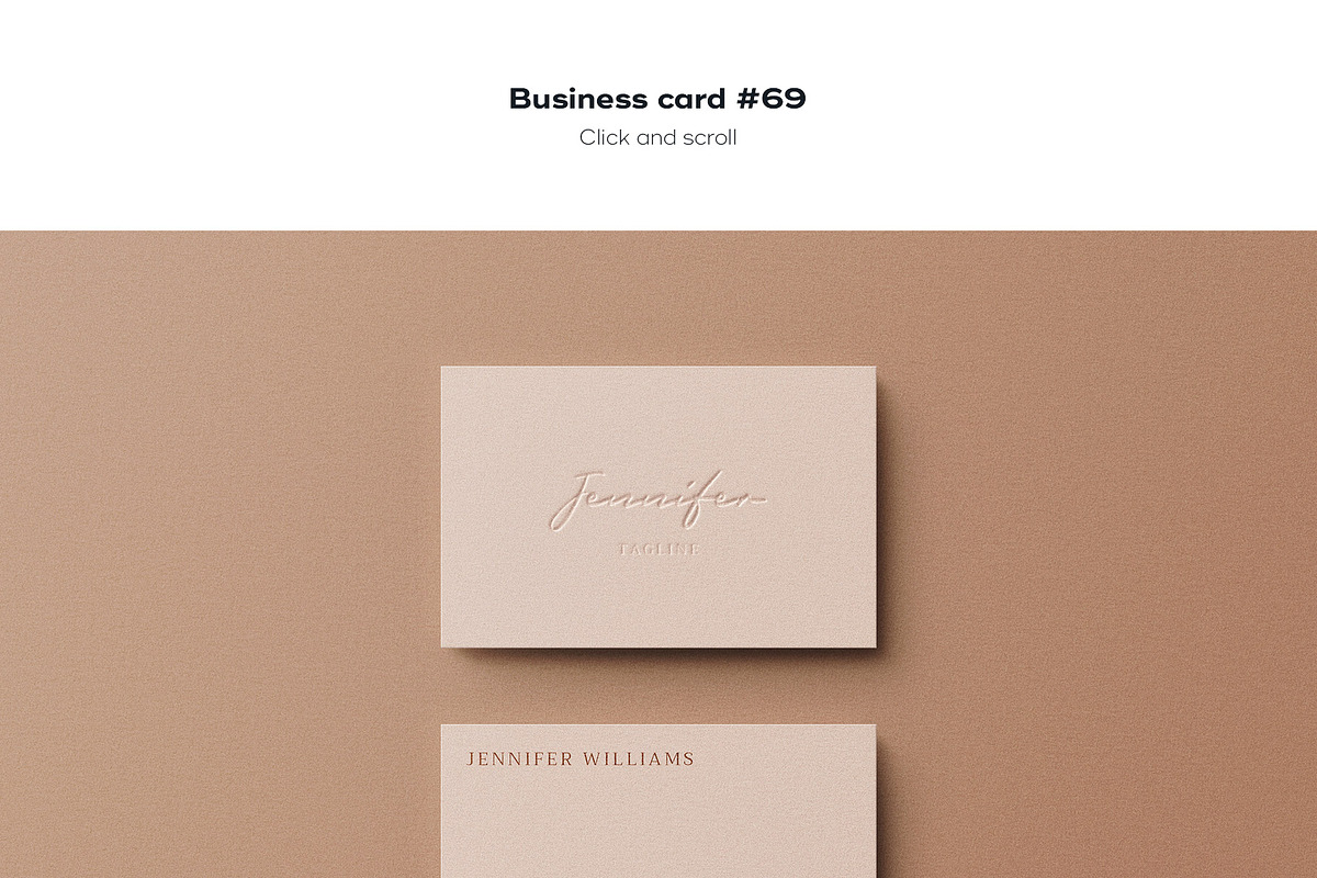 Business Card Logo Template Bundle, a Product Mockup by FoundImages (Photo 82 of 163)