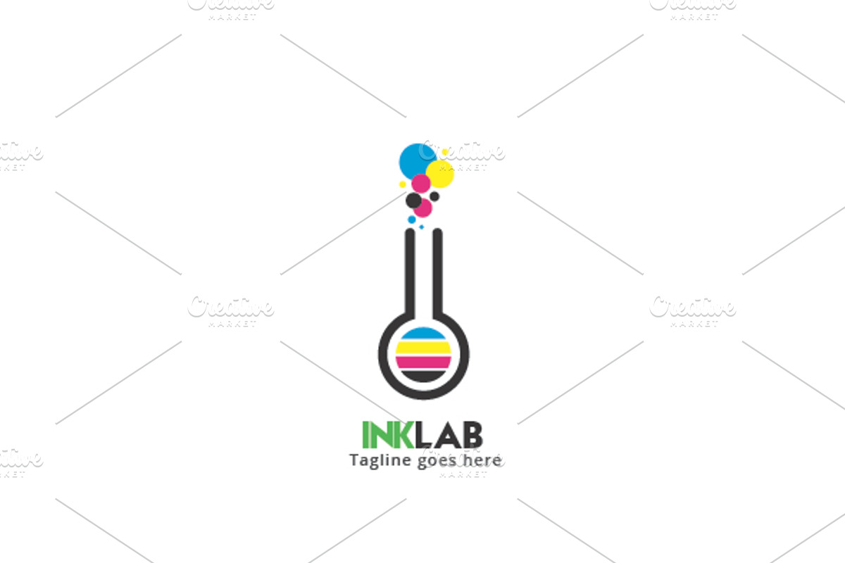 Ink Laboratory, a Branding & Logo Template by da_only_aan (Photo 2 of 2)