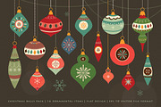 Christmas Balls Pack, a Decorative Illustration by Inkant Studio (Thumbnail 1 of 3)