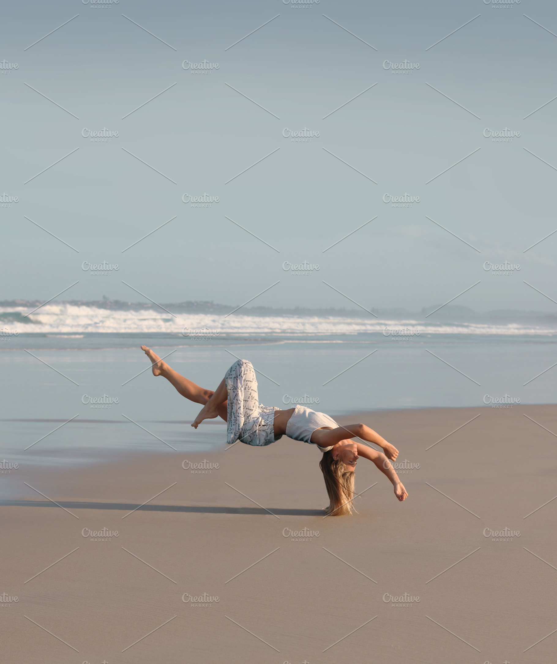 Levitation on the Beach, a Person Photo by Chris Joel Campbell