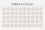 Greige Instagam Highlight Icons, a Social Media Template by Indie Grace Design (Thumbnail 7 of 7)