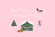 Happy Winter vector graphics, a Decorative Illustration by yabluko_draws (Thumbnail 8 of 8)