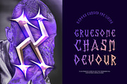 CS Wendigo – Black Metal Font, a Blackletter Font by Craft Supply Co. (Thumbnail 5 of 8)