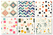Modern Pixel Geometric Patterns, a Texture Graphic by Dream Creation (Thumbnail 3 of 7)