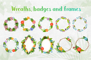 Tropical Summer - clipart collection, an Object Graphic by DruZhi Art (Thumbnail 3 of 7)