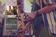 VHS Aesthetic Photo Effect, a Layer Style Add-On by dokudokunomi (Thumbnail 2 of 4)