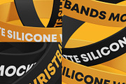 Matte Silicone Wristbands Mockup Set, an Apparel Mockup by Graphic Bird (Thumbnail 6 of 6)