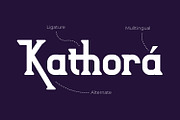 Arithrelle - Vintage Serif Font, a Serif Font by Rishsketch (Thumbnail 6 of 15)