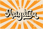 Pinky Retro, a Script Font by Soft Creative (Thumbnail 9 of 9)