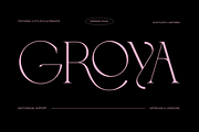 Groya - Modern Elegant Serif, a Serif Font by Nirmana Visual (Thumbnail 1 of 6)