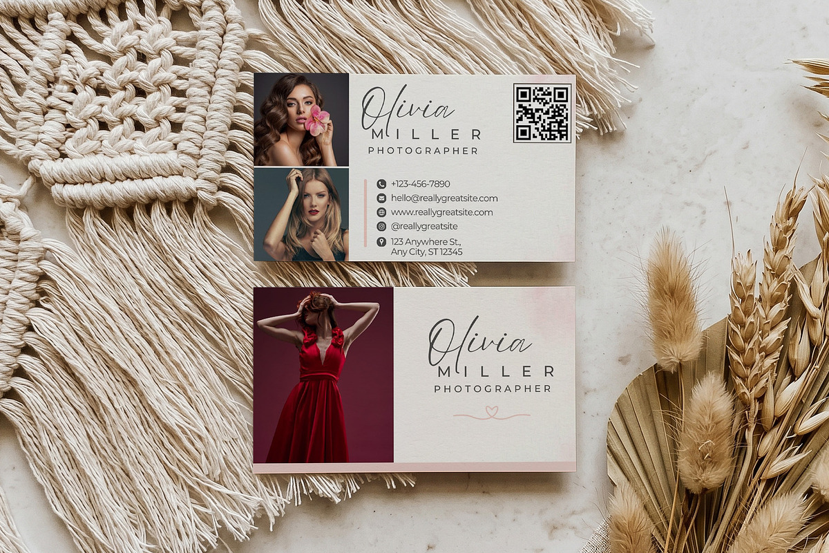 Photography Business Card Template, a Business Card Template by Arslan (Photo 4 of 7)