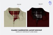 Classic Harrington Jacket Mockup, a Hoody Mockup by made_by_nope (Thumbnail 2 of 5)