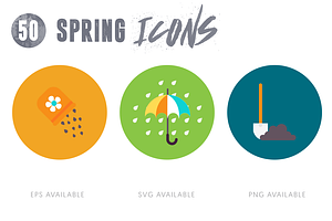 50 Spring Icons Vol.2