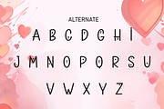 Love Story | Script Font, a Script Font by Scratchones (Thumbnail 8 of 9)