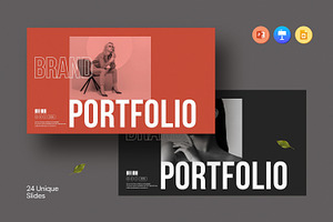 Brand Portfolio Template, a Presentation Template by Slide_Genius1