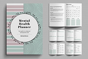Mental Health Planner Template, a Stationery Template by MightyDesign (Thumbnail 1 of 6)