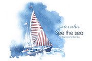 See the sea, an Illustration by Ksenia Selianko (Thumbnail 2 of 2)