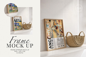 Frame Mockup - Bohemian Interior
