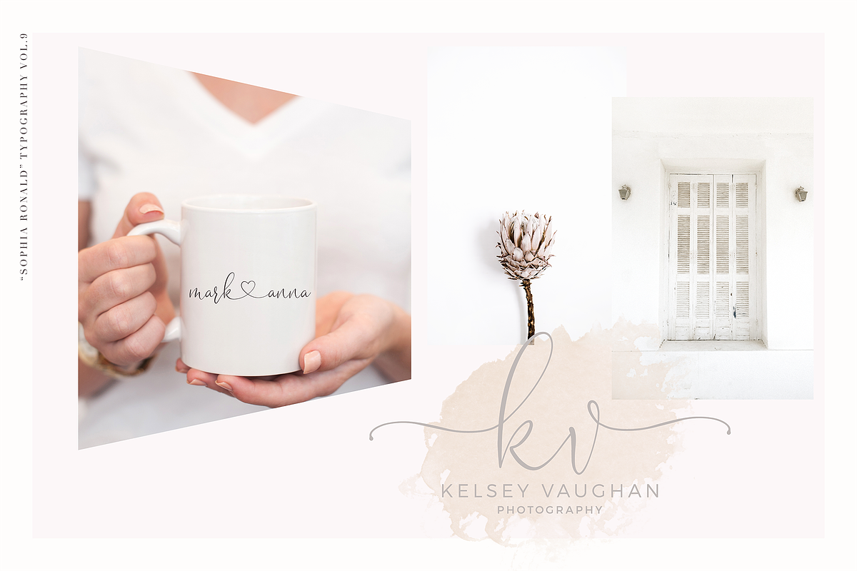 Sophia Ronald // Lovely Script Font, a Script Font by PeachCreme (Photo 17 of 22)
