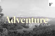 Rose Garden Deluxe Font Bundle, a Serif Font by Fenotype (Thumbnail 12 of 14)