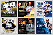 New-200 Church Flyers Bundle, a Flyer Template by AfzaalGraphics (Thumbnail 10 of 41)