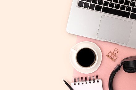 Workspace with stationery, a Technology Photo by rorygez fresh
