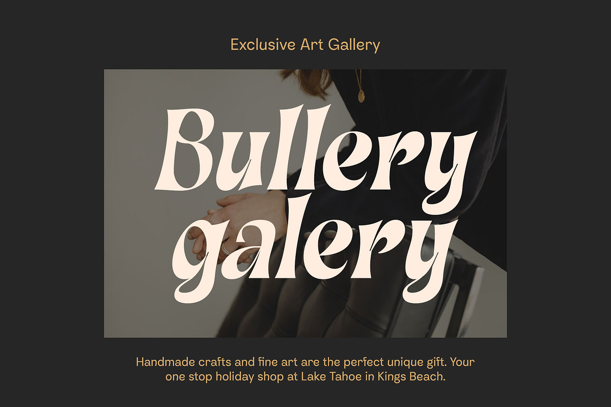 Gunday - Display Serif Font, a Serif Font by Craft Supply Co. (Photo 9 of 12)