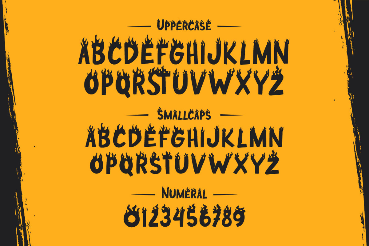 Steak House - Display Burn Font, a Font by Typefactoryco (Photo 2 of 8)