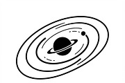 60 Planet Orbit Abstract Silhouette, an Empty State Illustration by Amazin_art (Thumbnail 24 of 35)
