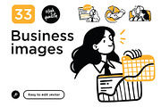 Analytic tools illustration set, a Person Illustration by StonePic (Thumbnail 2 of 6)