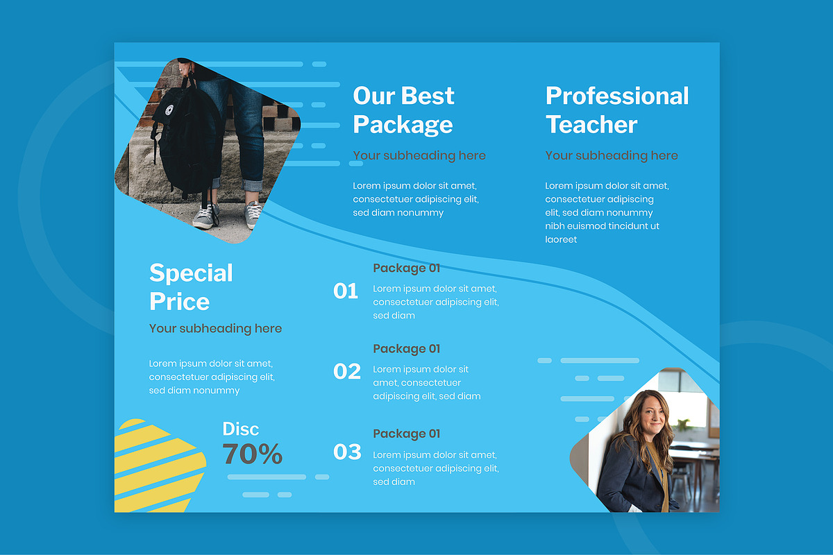 Trifold Education, a Flyer Template by TMint Play (Photo 4 of 4)