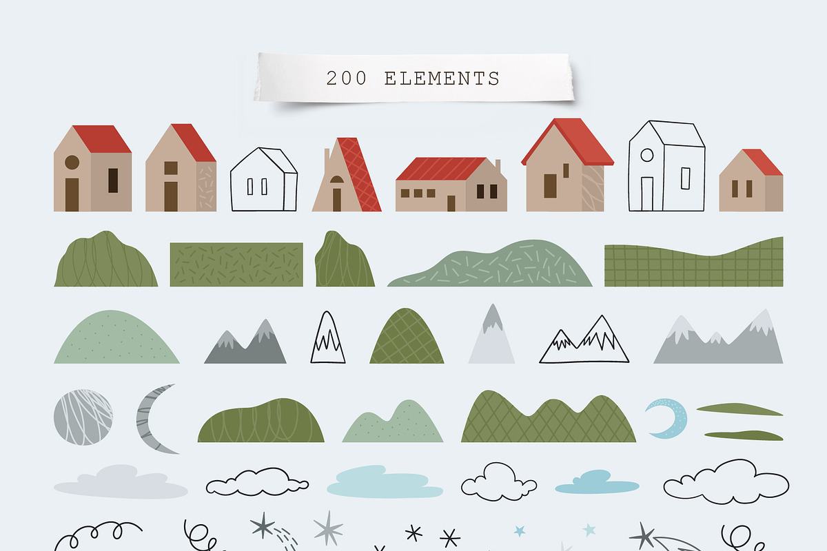 Great Outdoors Map Creator, an Animal Illustration by katieromanoff_art (Photo 11 of 13)