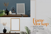 Interior Frame Mockup, a Templates & Theme by DigitalPen (Thumbnail 2 of 4)